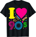 1990's 90s I Heart The Nineties - Adult & Kids T-Shirts, Sweatshirts & Hoodies apparel design preview 1