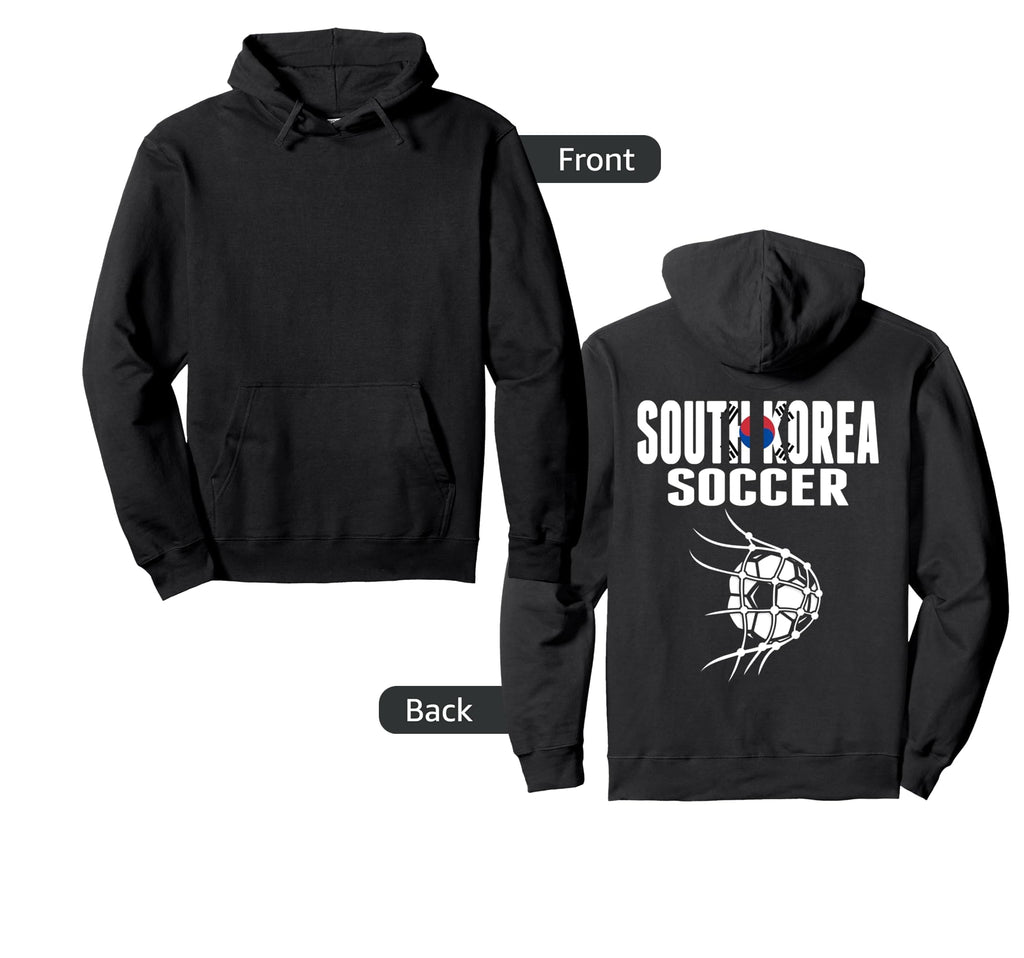 South Korea Soccer Ball Net Korean Hoodie - Graphic Print Men Women - T-Shirt, Sweatshirt, Hoodie