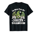 Soccer Gnome I M Here My Soccer Grandson T-Shirt - Trendy Graphic Unisex - T-Shirt, Sweatshirt, Hoodie