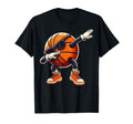 Dabbing Basketball Ball Sunglasses T-Shirt - Trendy Graphic Men Women - T-Shirt, Sweatshirt, Hoodie