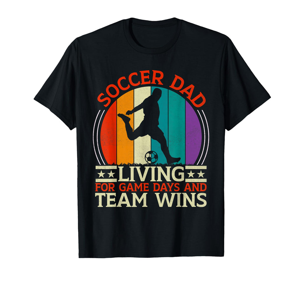 Living Game Days And Team Wins T-Shirt - Casual Everyday Wear Men Women - T-Shirt, Sweatshirt, Hoodie