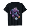 Funny Hippo Playing Soccer Hippopotamus T-Shirt - Aesthetic Graphic Unisex - T-Shirt, Sweatshirt, Hoodie