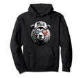 Papa Bear Face Sunglases 4Th July Hoodie - Casual Everyday Wear Unisex - T-Shirt, Sweatshirt, Hoodie