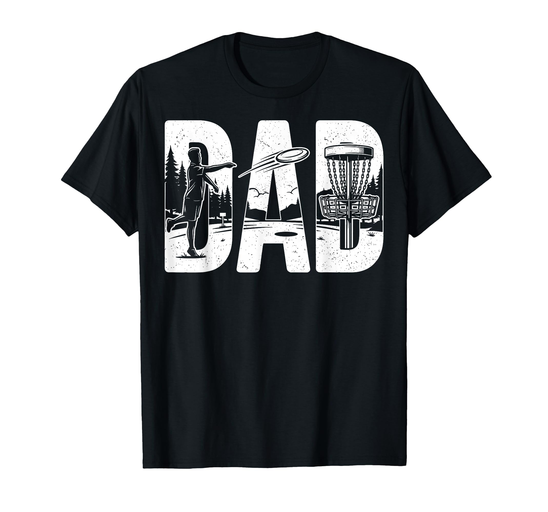 Disc Golf Lover Dad Disc Golfer Papa T-Shirt - Graphic Print Men Women - T-Shirt, Sweatshirt, Hoodie