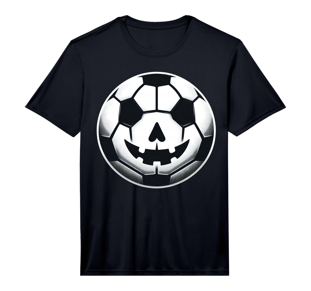 Halloween Jack O Lantern Soccer Player T-Shirt - Graphic Print for Adults - T-Shirt, Sweatshirt, Hoodie