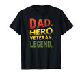 Dad Hero Veteran Legend T-Shirt - Custom Art Print Unisex - T-Shirt, Sweatshirt, Hoodie