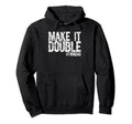 Dad Twins Fathers Day Best Dad Ever Hoodie - Aesthetic Graphic Unisex - T-Shirt, Sweatshirt, Hoodie