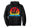 Papa Bear Bester Grandfather Welt Hoodie - Minimalist Print Men Women - T-Shirt, Sweatshirt, Hoodie