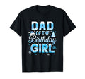 Dad Birthday Snowflakes Winter T-Shirt - Fun Novelty Design Men Women - T-Shirt, Sweatshirt, Hoodie