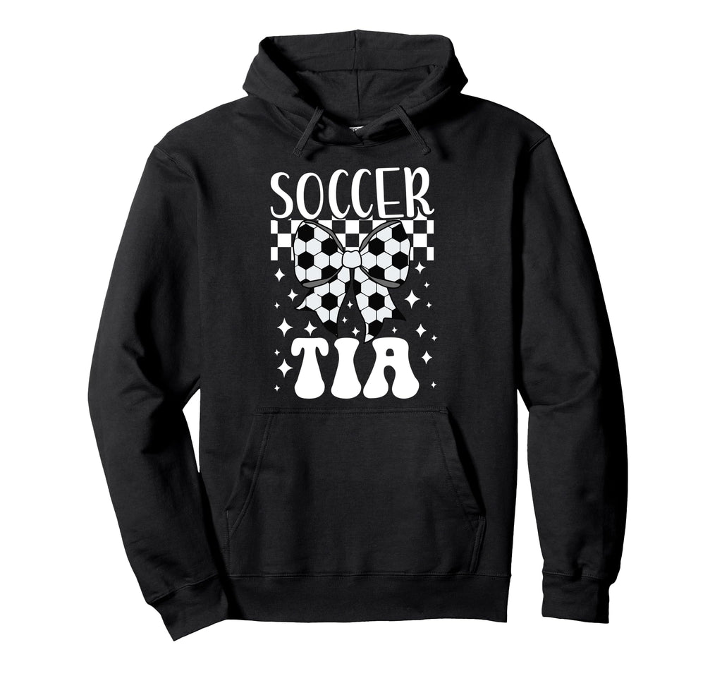 Soccer Tia Coquette Tia Soccer Player Hoodie - Minimalist Print for Adults - T-Shirt, Sweatshirt, Hoodie