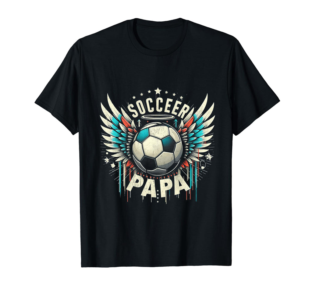 Soccer Papa Family Matching Dad Fathers T-Shirt - Trendy Graphic Men Women - T-Shirt, Sweatshirt, Hoodie