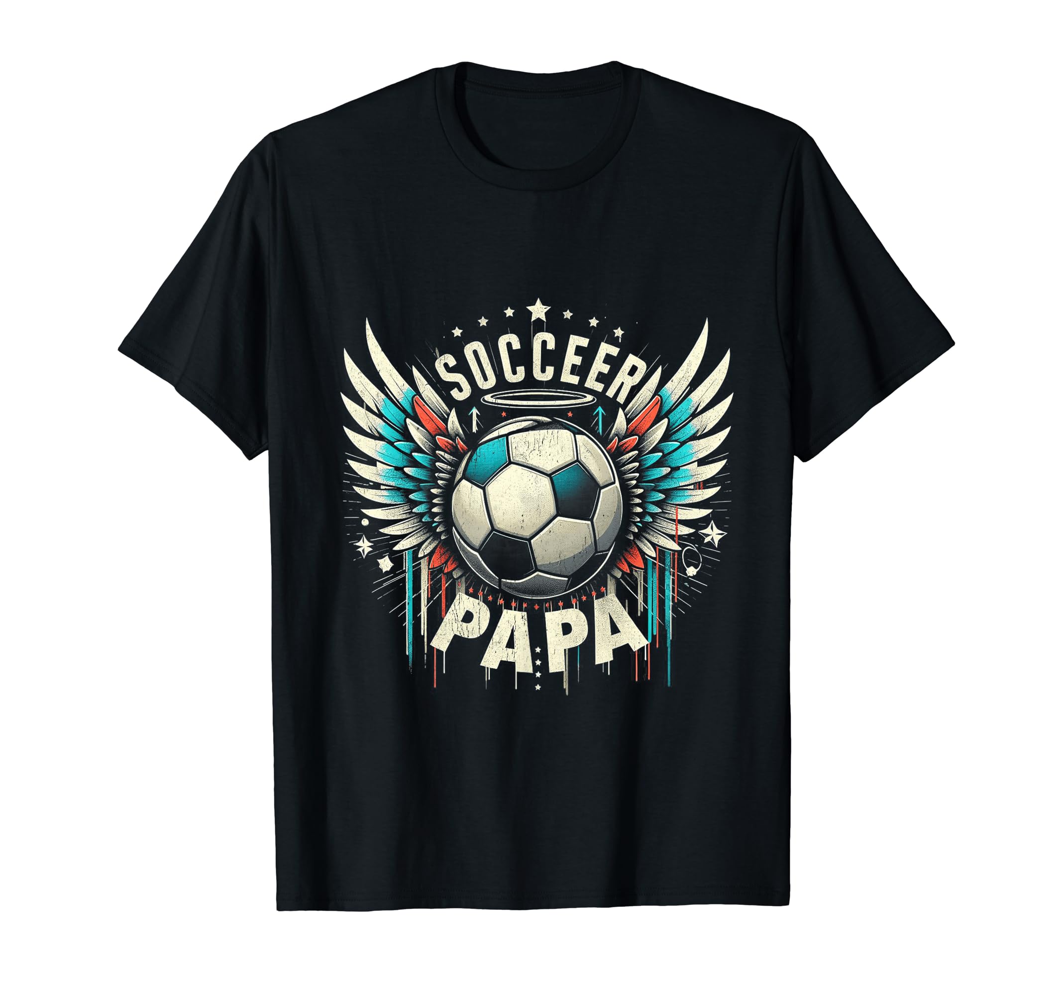 Soccer Papa Family Matching Dad Fathers T-Shirt - Trendy Graphic Men Women - T-Shirt, Sweatshirt, Hoodie