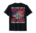 My Aunt Is My Soldier Hero Proud T-Shirt - Minimalist Print for Adults - T-Shirt, Sweatshirt, Hoodie