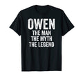 Owen Myth Legend First Name Owen T-Shirt - Streetwear Style for Adults - T-Shirt, Sweatshirt, Hoodie