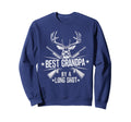 Best Grandpa Long Shot Deer Hunting Sweatshirt - Novelty Apparel for Adults - T-Shirt, Sweatshirt, Hoodie