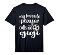 Mens My Favorite Soccer Player Calls Me T-Shirt - Unique Graphic Unisex - T-Shirt, Sweatshirt, Hoodie