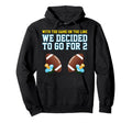 Dad Twins Mom Twins Football Hoodie - Unique Graphic Men Women - T-Shirt, Sweatshirt, Hoodie