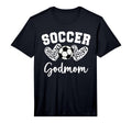 Soccer Godmom Matching Family Soccer T-Shirt - Streetwear Style for Adults - T-Shirt, Sweatshirt, Hoodie