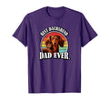 Funny Dad Brown Long Haired T-Shirt - Aesthetic Graphic Men Women - T-Shirt, Sweatshirt, Hoodie