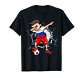Dabbing Soccer Russia Football Fans T-Shirt - Fun Novelty Design Unisex - T-Shirt, Sweatshirt, Hoodie