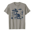 Corgi Cowboy Ufo Corgi Cowboy Hat T-Shirt - Aesthetic Graphic Men Women - T-Shirt, Sweatshirt, Hoodie