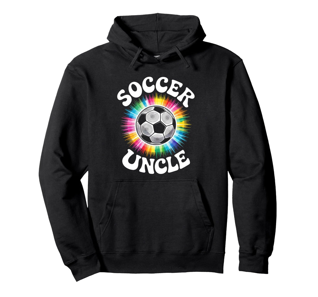 Soccer Uncle Tie Dye Hoodie - Novelty Apparel for Adults - T-Shirt, Sweatshirt, Hoodie