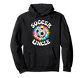 Soccer Uncle Tie Dye Hoodie - Novelty Apparel for Adults - T-Shirt, Sweatshirt, Hoodie