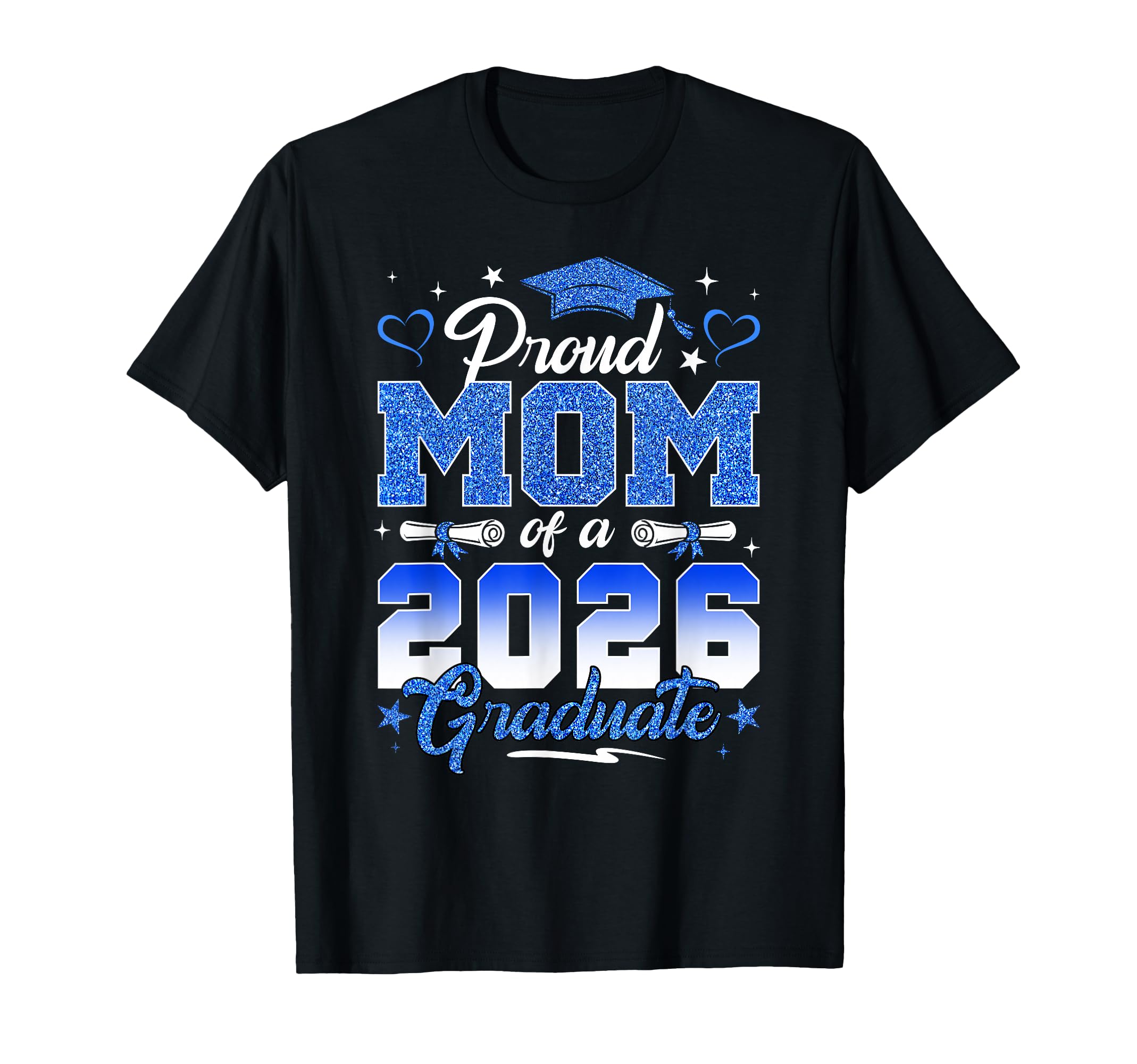 Proud Dad 2026 Graduate Senior Dad T-Shirt - Fun Novelty Design for Adults - T-Shirt, Sweatshirt, Hoodie