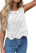Women's Summer Sleeveless Embroidered Dressy Casual - Adult & Kids T-Shirts, Sweatshirts & Hoodies apparel design preview 1