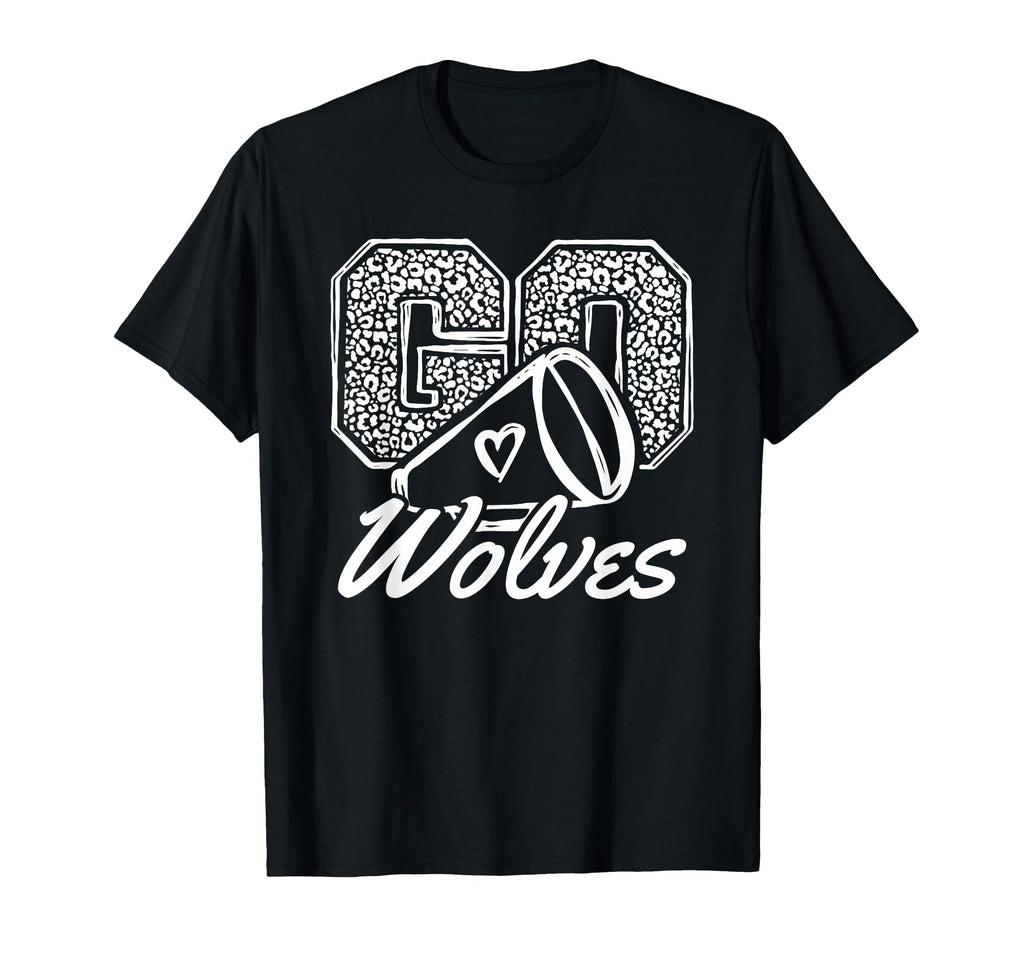Go Cheer Wolves Sports Name Gifts T-Shirt - Unique Graphic for Adults - T-Shirt, Sweatshirt, Hoodie