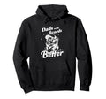 Dads Beards Are Better Funny Hoodie - Aesthetic Graphic for Adults - T-Shirt, Sweatshirt, Hoodie