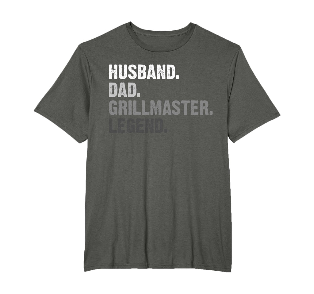 Husband Dad Grillmaster Legend Father T-Shirt - Trendy Graphic Men Women - T-Shirt, Sweatshirt, Hoodie