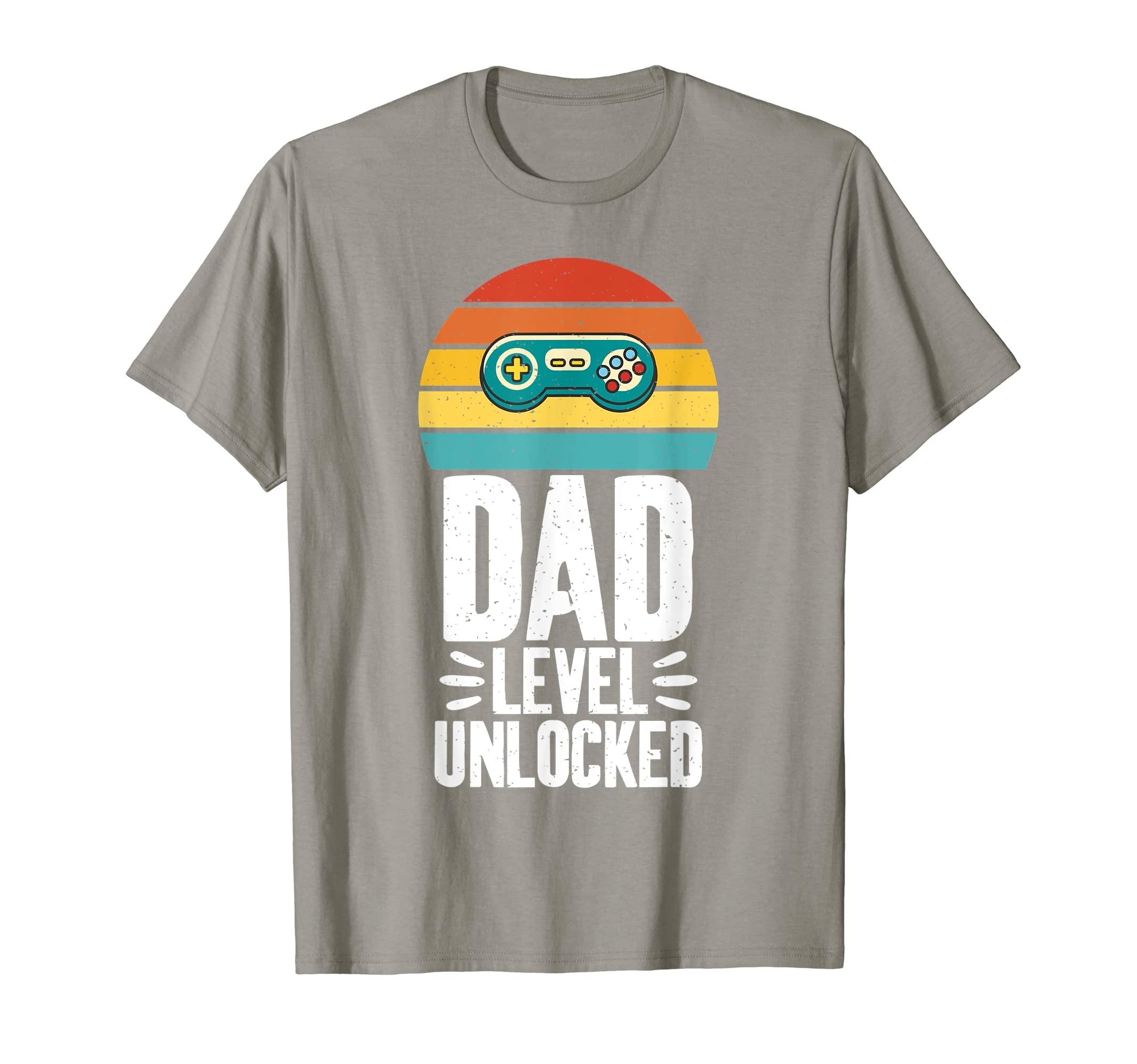 Dad Level Unlocked Art Gamer Dad New T-Shirt - Custom Art Print for Adults - T-Shirt, Sweatshirt, Hoodie
