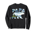 Papa Bear Mountains Forest Sky Sweatshirt - Custom Art Print for Adults - T-Shirt, Sweatshirt, Hoodie