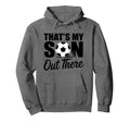 Soccer Mom Dad Proud Parent Game Day Hoodie - Fun Novelty Design for Adults - T-Shirt, Sweatshirt, Hoodie