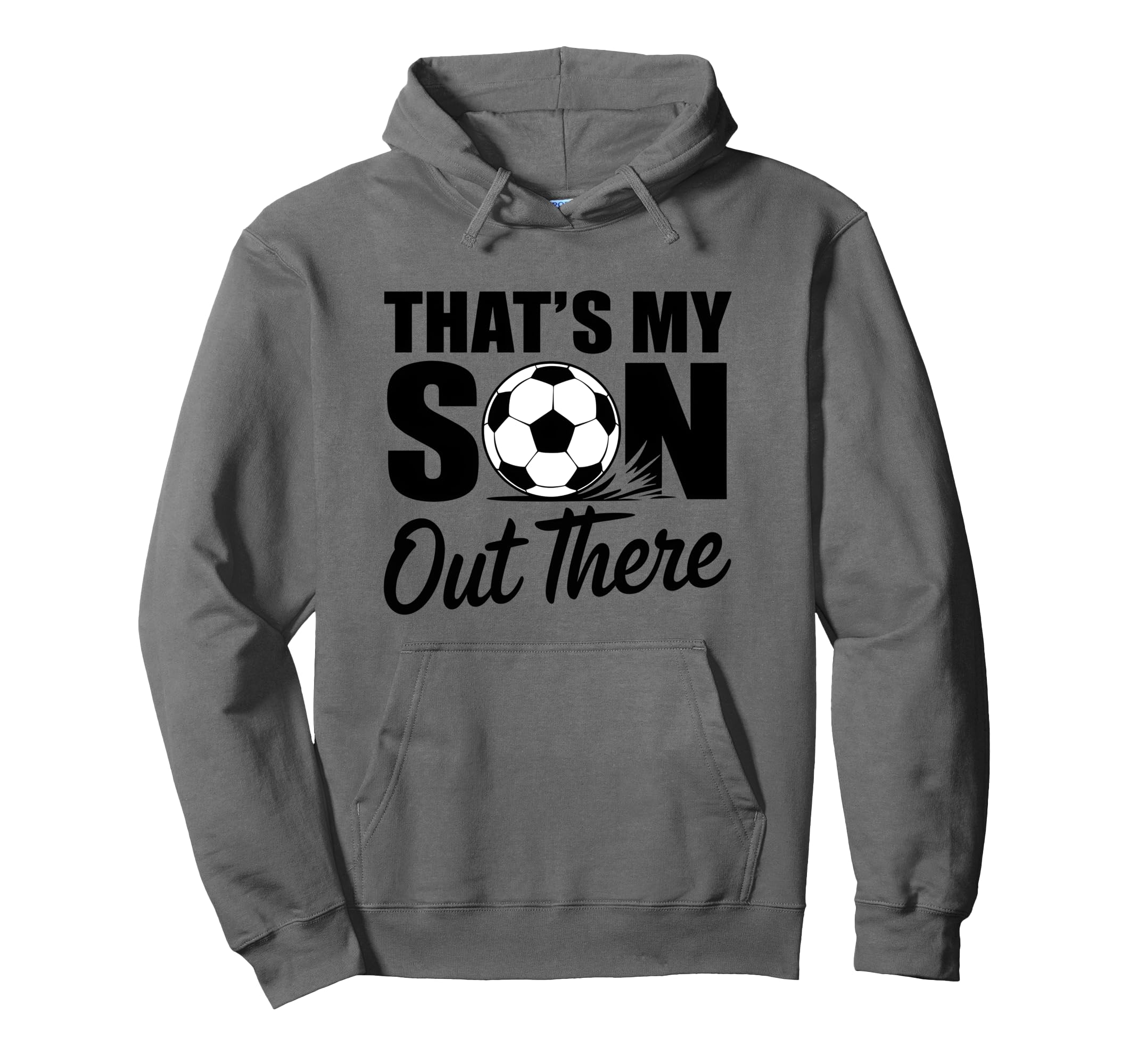 Soccer Mom Dad Proud Parent Game Day Hoodie - Fun Novelty Design for Adults - T-Shirt, Sweatshirt, Hoodie