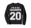 Number 20 Custom Proud Soccer Futbol Sweatshirt - Graphic Print for Adults - T-Shirt, Sweatshirt, Hoodie