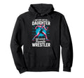Funny Wrestling Mom Dad Daughter Hoodie - Trendy Graphic for Adults - T-Shirt, Sweatshirt, Hoodie