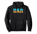 Baseball Dad Funny Fathers Day Ice Hoodie - Streetwear Style Men Women - T-Shirt, Sweatshirt, Hoodie
