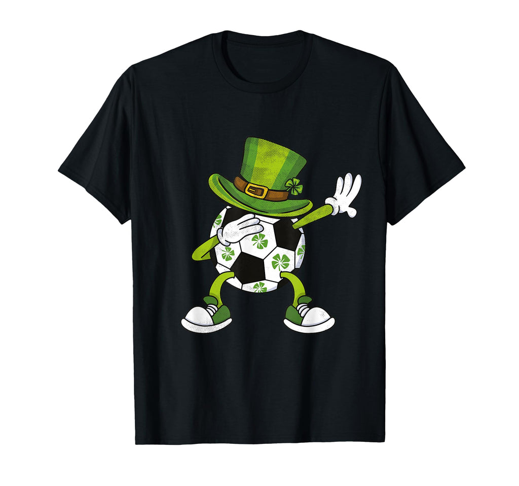 Soccer Dabbing Leprechaun Hat T-Shirt - Streetwear Style for Adults - T-Shirt, Sweatshirt, Hoodie