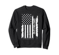 Dirt Bike Dad United States Sweatshirt - Casual Everyday Wear Men Women - T-Shirt, Sweatshirt, Hoodie