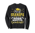 Proud Grandpa 2026 Class Master Sweatshirt - Novelty Apparel Men Women - T-Shirt, Sweatshirt, Hoodie