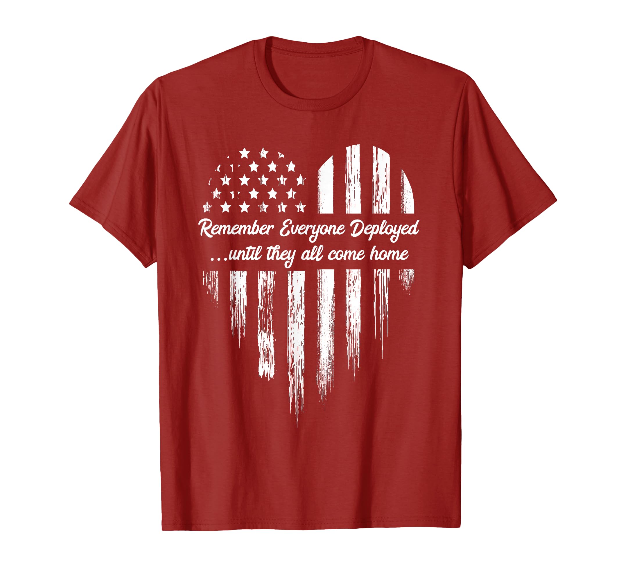 Red Friday Remember Everyone Deployed T-Shirt - Trendy Graphic for Adults - T-Shirt, Sweatshirt, Hoodie