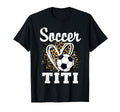 Soccer Titi Leopard Heart Matching T-Shirt - Unique Graphic for Adults - T-Shirt, Sweatshirt, Hoodie