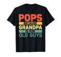 Pops Grandpa From Grandkids Fathers T-Shirt - Custom Art Print Men Women - T-Shirt, Sweatshirt, Hoodie