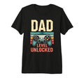 Dad Level Unlocked Funny Gamer Dad T-Shirt - Aesthetic Graphic Men Women - T-Shirt, Sweatshirt, Hoodie