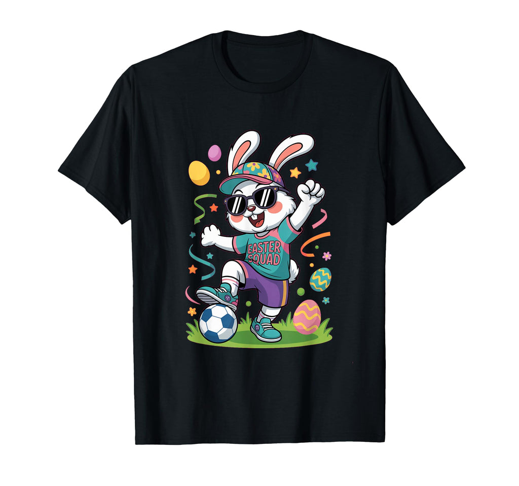 Soccer Player Sports Gift Easter T-Shirt - Casual Everyday Wear Men Women - T-Shirt, Sweatshirt, Hoodie