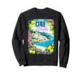 Ciao Bella Amalfi Coast Italy Lemon Sweatshirt - Graphic Print Unisex - T-Shirt, Sweatshirt, Hoodie