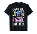 Im Soccer Nanny Grandma Nanny Soccer T-Shirt - Custom Art Print Unisex - T-Shirt, Sweatshirt, Hoodie