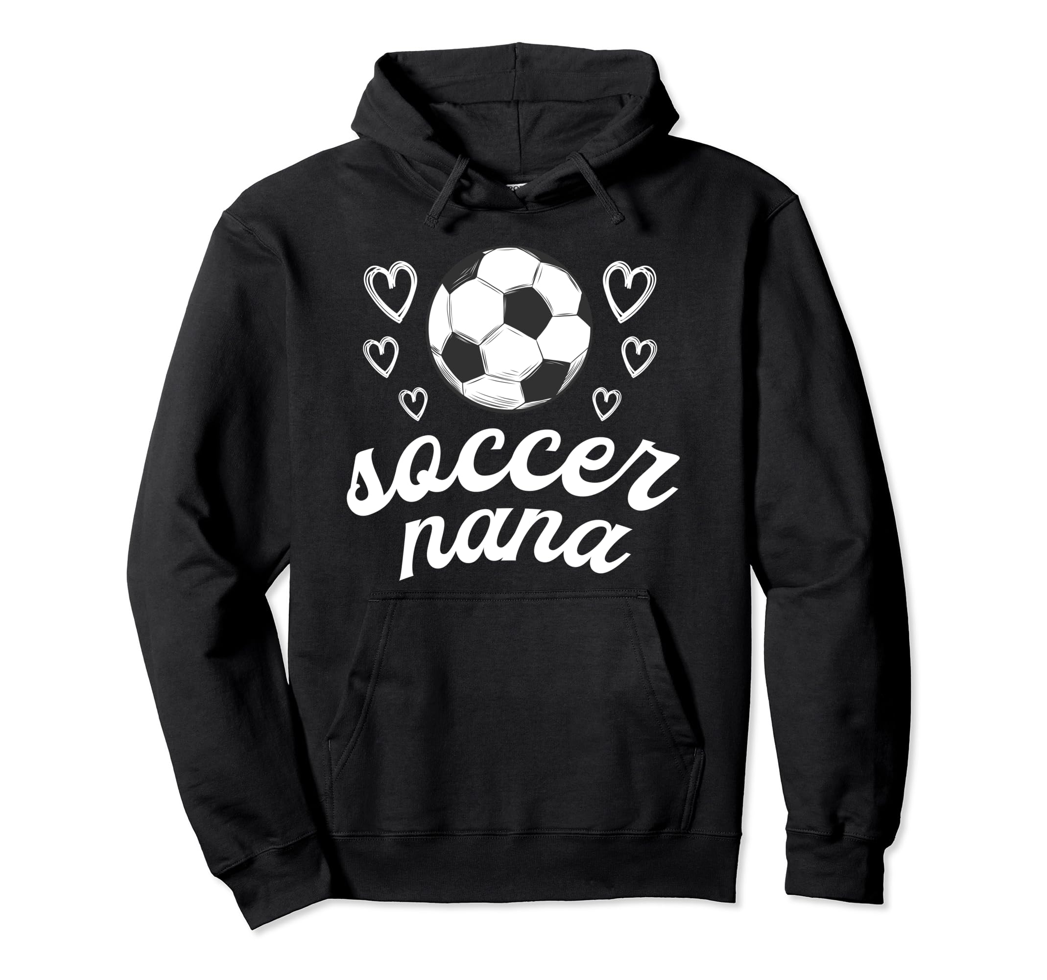 Soccer Nana Soccer Player Nana Hoodie - Aesthetic Graphic for Adults - T-Shirt, Sweatshirt, Hoodie